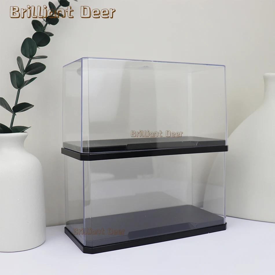 Boîte d'affichage empilable en acrylique pour blocs de construction, support de figurines, modèle de