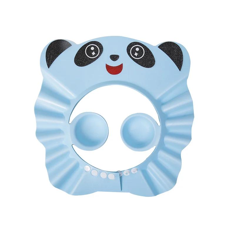 Bonnet de douche en forme d'animal mignon, Protection des yeux, Protection des oreilles, léger, dess