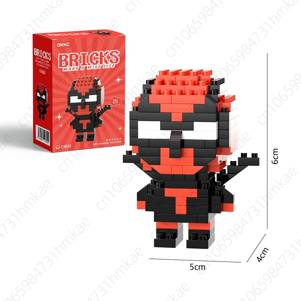 Spider Man bloc de construction Deadpool & Venom Iron Man Figure Batman Super héros personnage de de