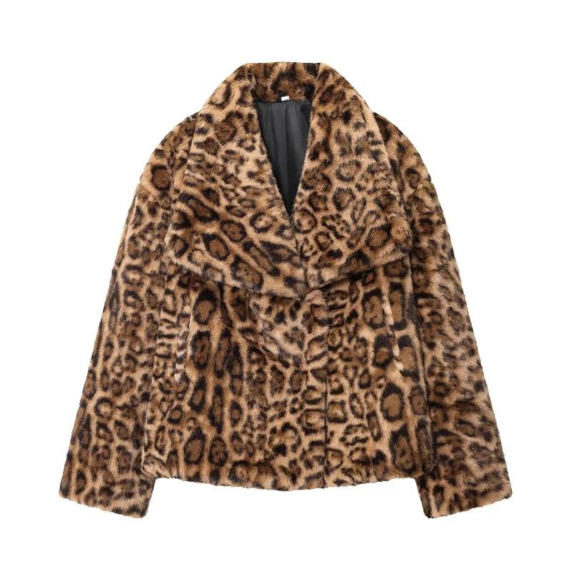 MUJER manteau en fausse fourrure pelucheuse veste femme 2025 femme automne hiver nouveau dans les vê