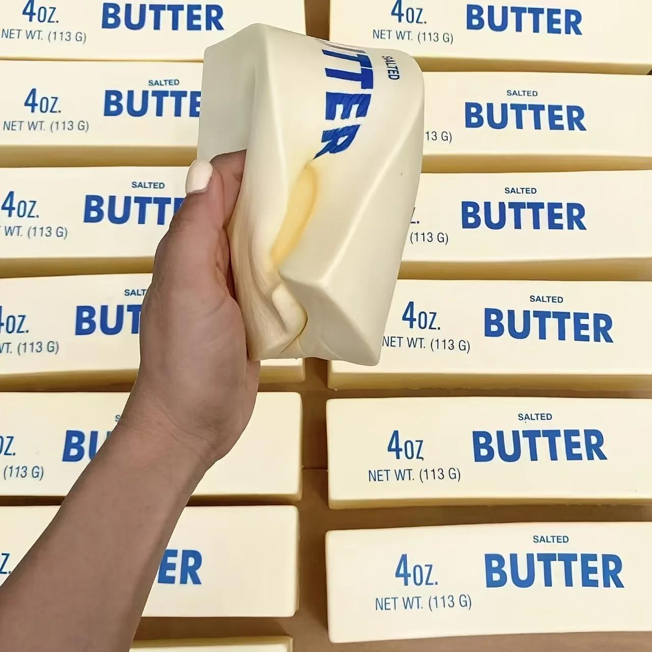 1 bâton de beurre super doux | Objet de décompression à récupération lente, accessoires de soulage