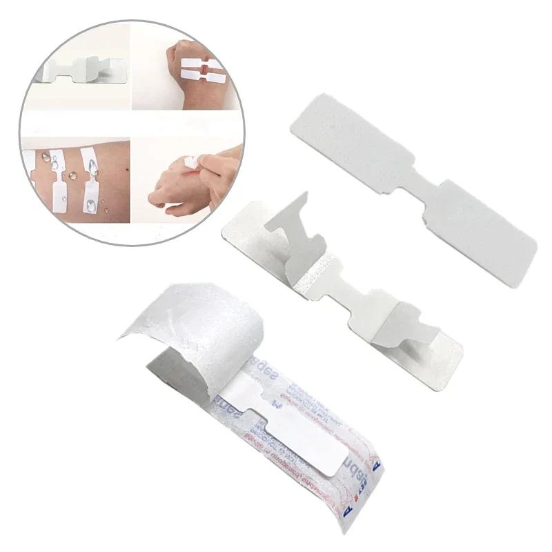 Bande d'aide sans suture, Patch pour tension musculaire de la peau, plâtre pour plaies, bandes de pr