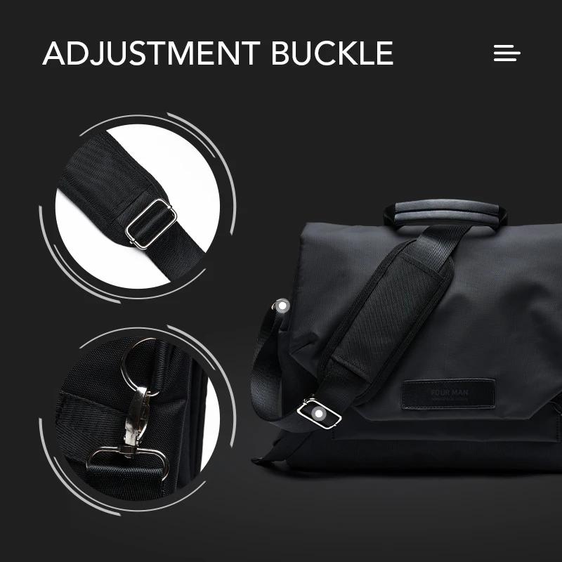 MATE ELAN – sac messager étanche pour hommes d'affaires, étui multifonctionnel pour ordinateur porta