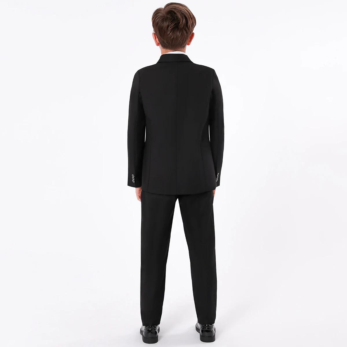 Costume de smoking pour enfants, pour adolescents, mariage, pâques, église, tenue formelle, cadeau d