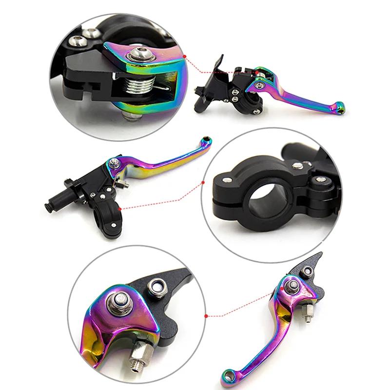 Leviers de frein et d'embrayage universels pour moto, 22mm, pour CNC ASV, poignée de porte pour CRF
