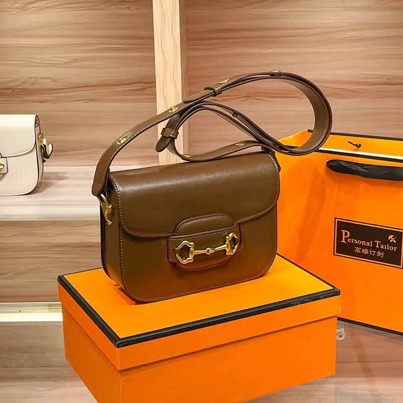 Sac à langer élégant pour femme, sac fourre-tout de luxe en cuir, grande capacité, sac à bandoulière