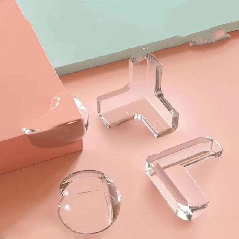 4 pièces/10 pièces enfants bébé sécurité Silicone protecteur Table coin bord Protection couverture e
