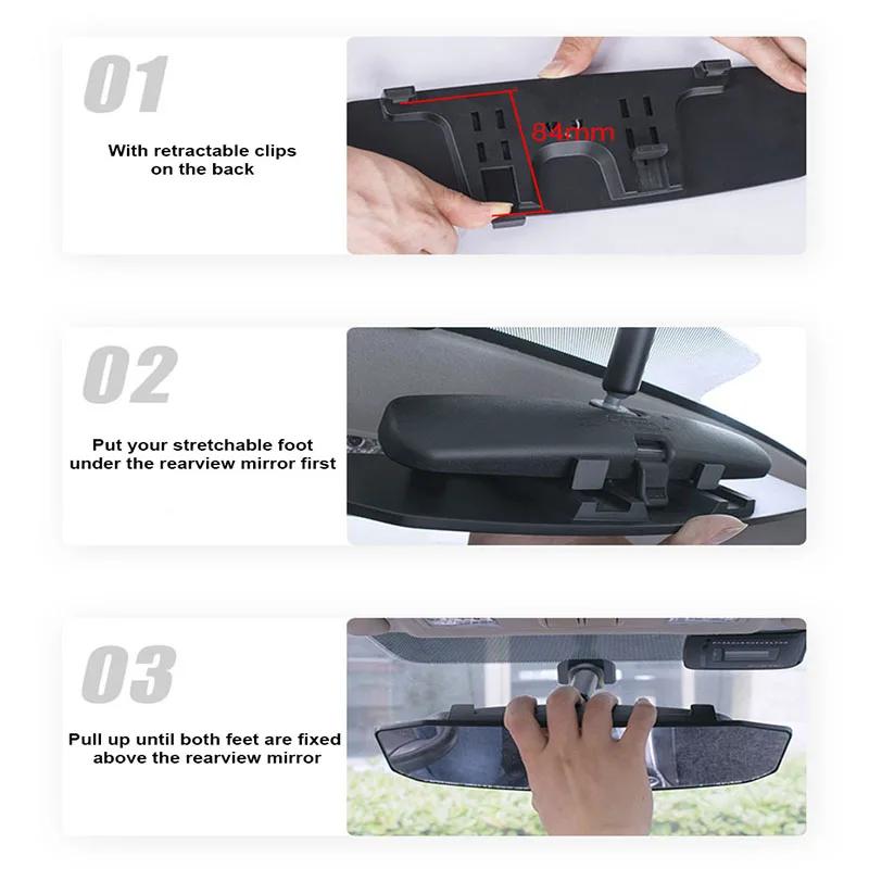 Miroir intérieur de voiture pour bébé, rétroviseur de siège arrière pour enfants, moniteur universel