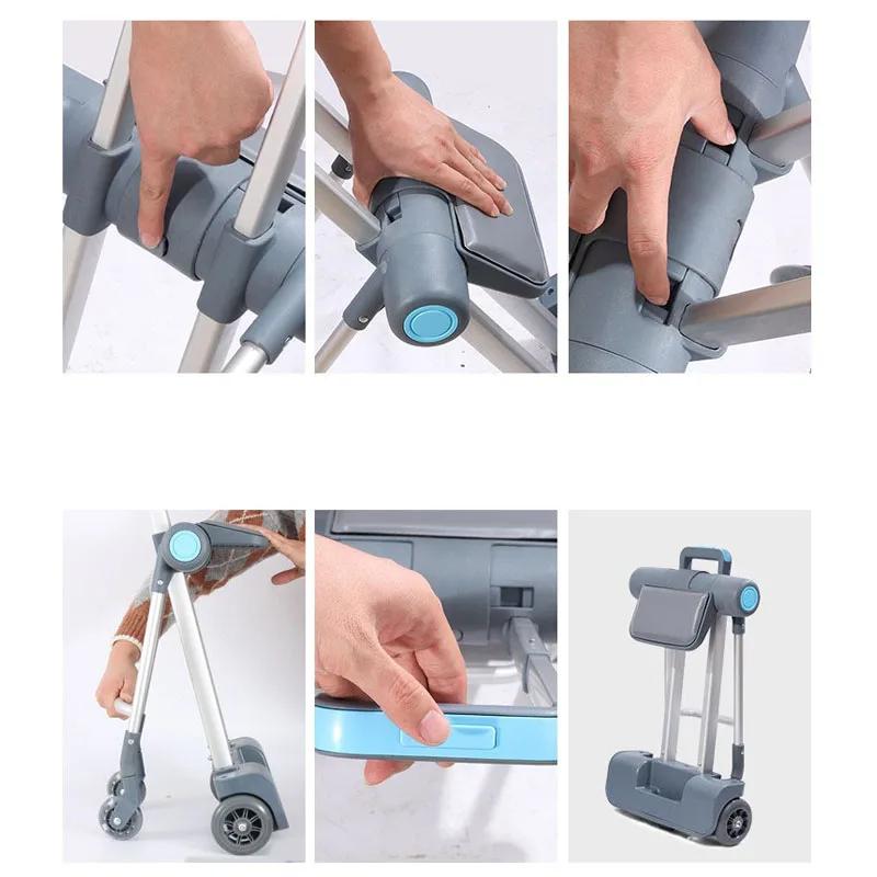Valise de voyage pour poussette pour enfants, équitation et assise, coffre multifonction étanche et