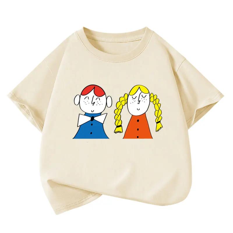 T-shirts et chemisiers à manches courtes pour filles, uniformes scolaires d'été 2025 pour adolescent
