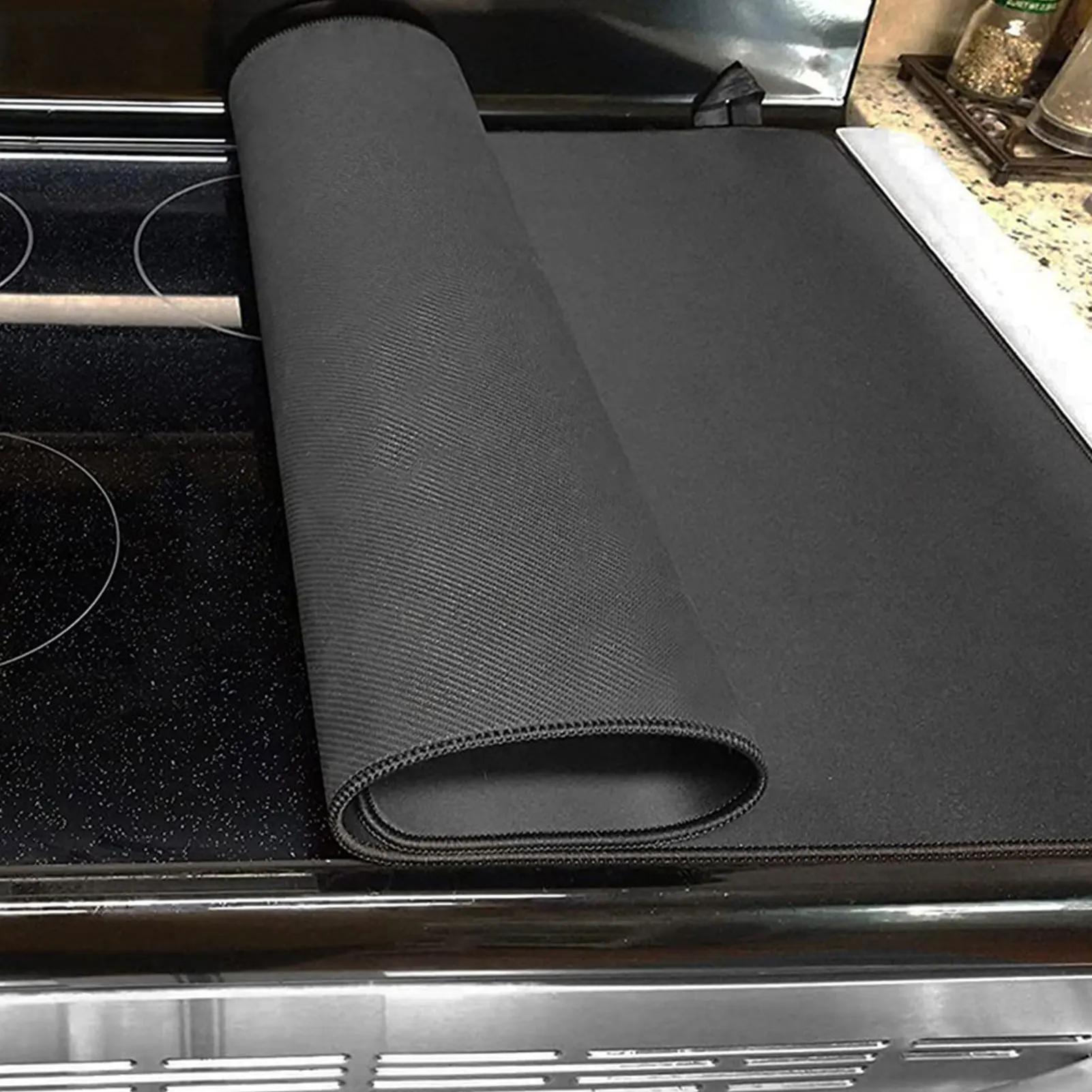 Juste de protection coordonnante pour dessus de cuisinière électrique, couvercle de cuisinière à ind
