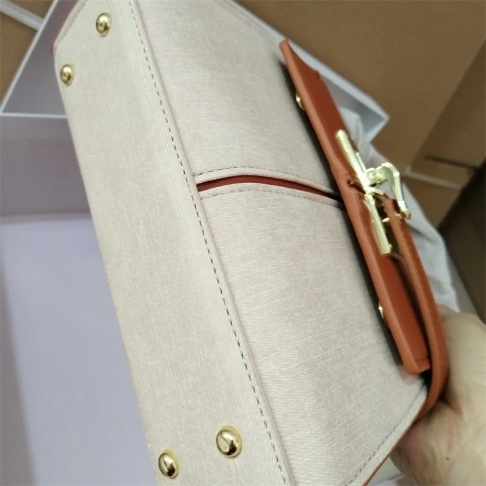 Sac à main orange de luxe pour femme Elise Designer 2026 – Nouveau sac fourre-tout tendance, petit e