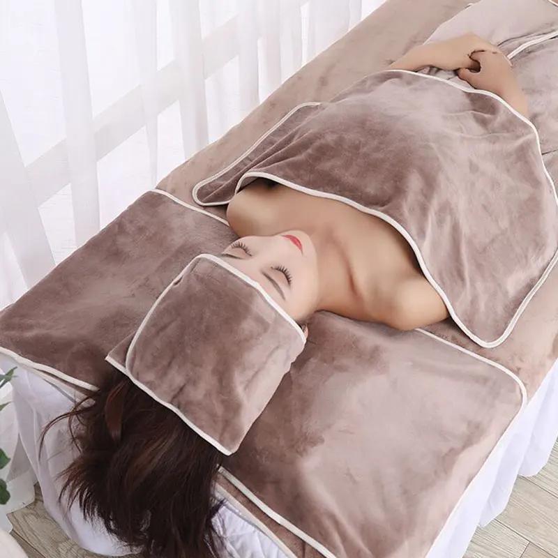 Ensemble de serviettes pour le visage en microfibre super douce, paquet de serviettes pour Salon de