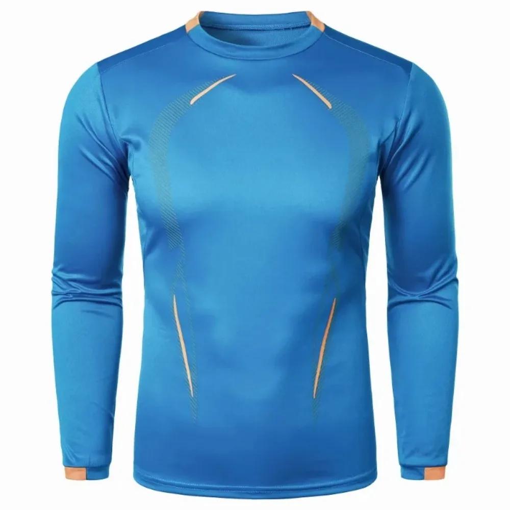 T-shirt à manches longues pour hommes, léger et respirant, à séchage rapide, Streetwear, surdimensio