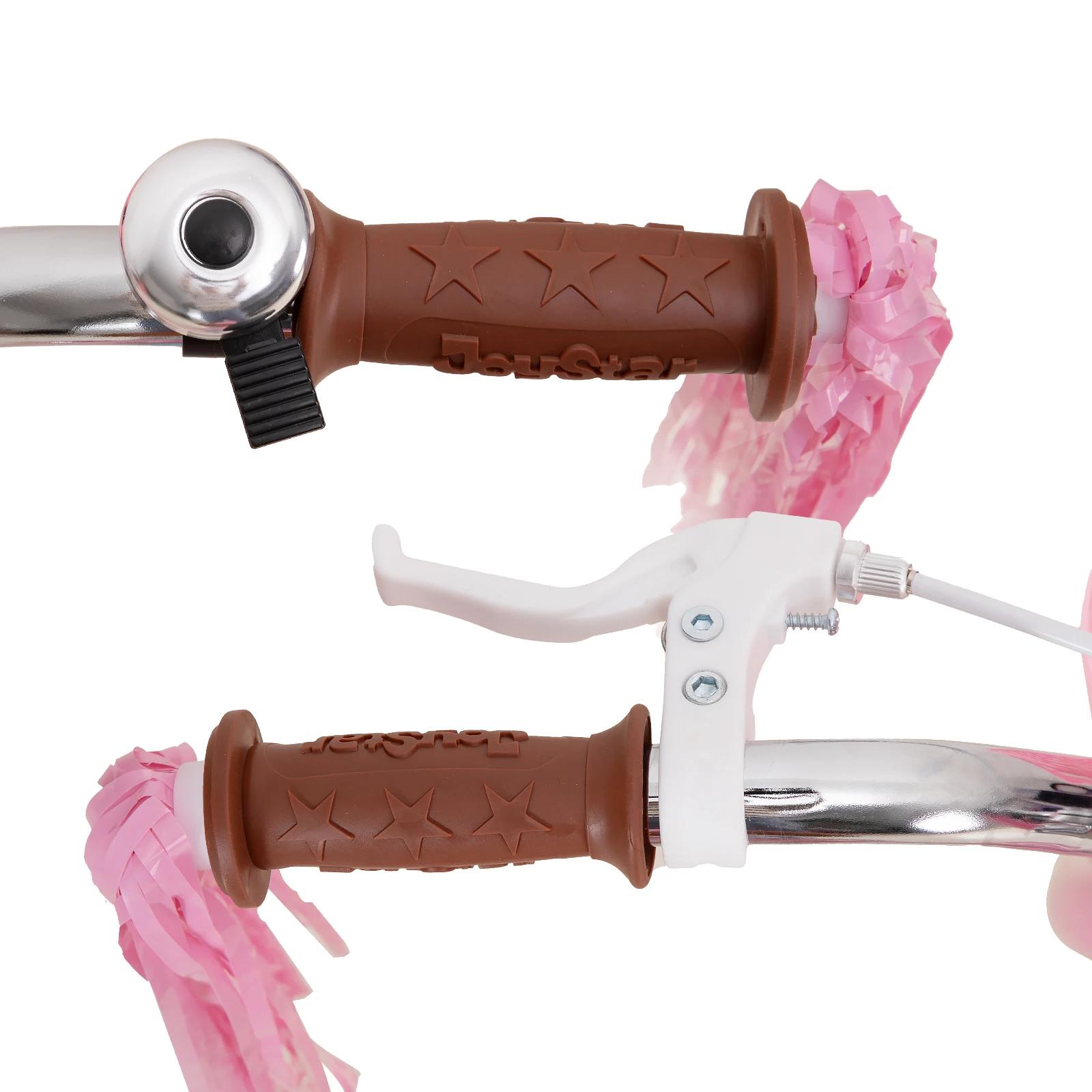 JOYSTAR Little Daisy Vélo pour enfants pour filles de 2 à 7 ans, vélos avec siège de vélo de poupée