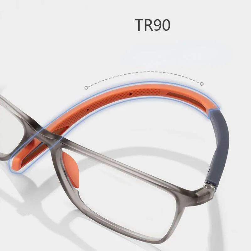 Lunettes de lecture anti-lumière bleue pour hommes et femmes, lunettes de sport ultralégères, lunett