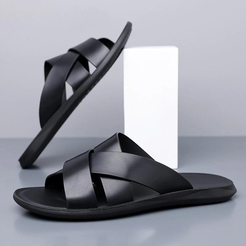 Chaussures d'été décontractées pour hommes, vente chaude, sandales élégantes pour hommes, demi-chaus