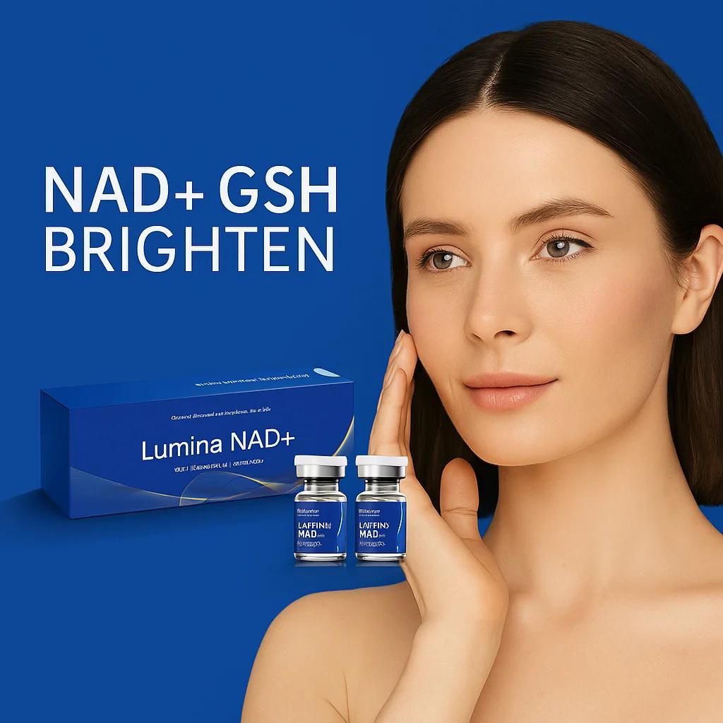 Sanendi NAD + série exosomes sérum pour le visage acide hyaluronique Lifting Peptide Dr.Pen sérum co