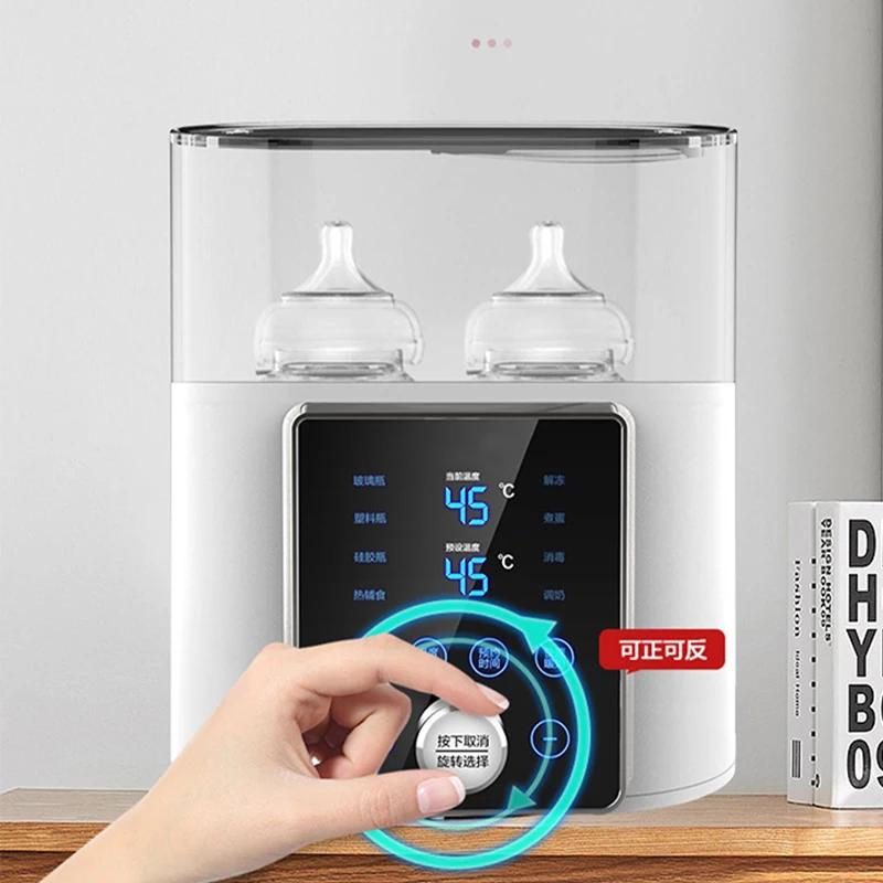 Chauffe-biberon multifonction stérilisateur chauffe-lait rapide 8 en 1 avec minuterie lait maternel