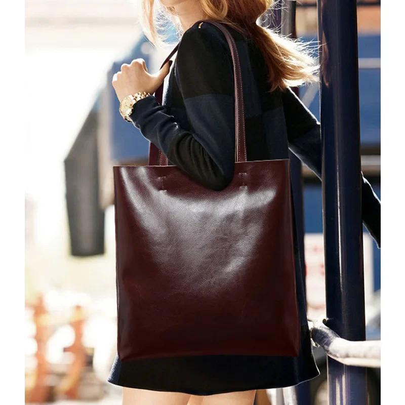 2024 bureau sacs à bandoulière pour femmes fourre-tout en cuir de vache sac dames sacs à main en cui