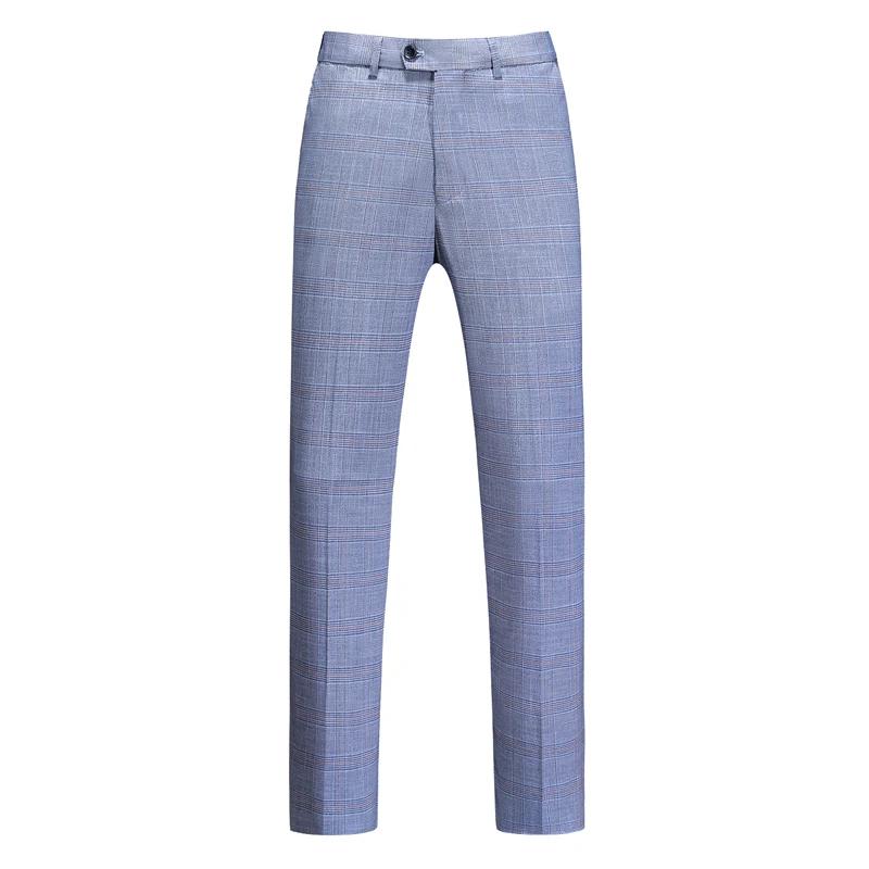 Ensemble trois pièces à rayures pour hommes, robe slim, tenue de mariage haut de gamme, costume imbi