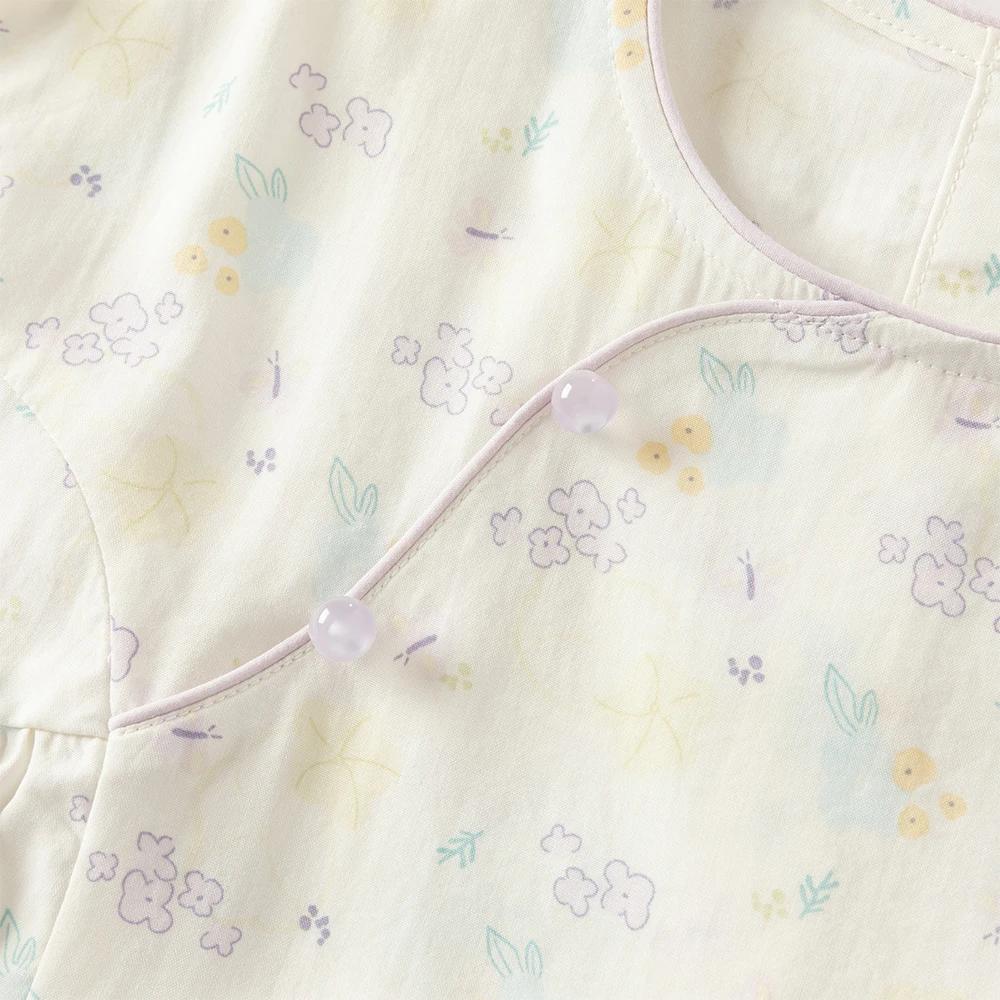 Ensemble short et haut pour enfants Dave Bella – Tenue d'été décontractée pour filles avec imprimé p