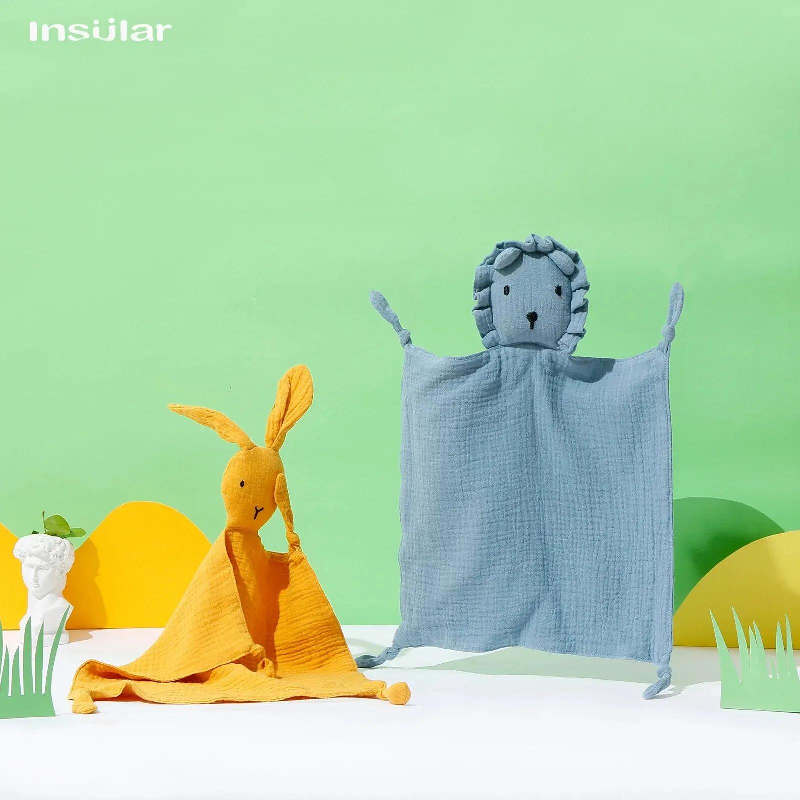 Mousseline bébé confort serviette coton couette couverture douce nouveau-né dormir poupées enfants m