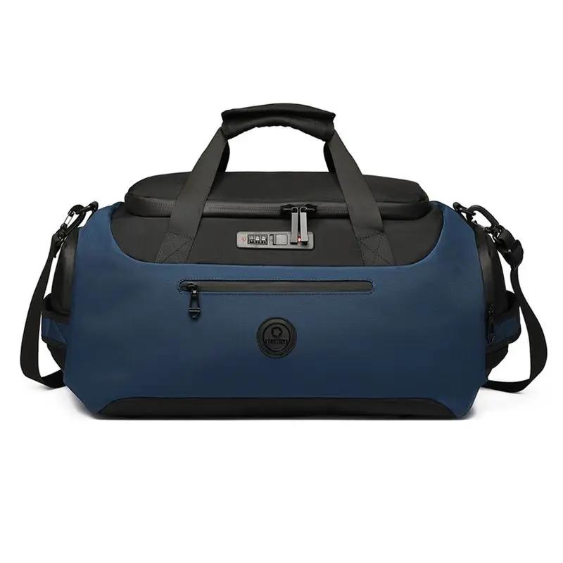 OZUKO hommes voyage sacs polochon grande capacité sacs à main de sport avec sac à chaussures poche h