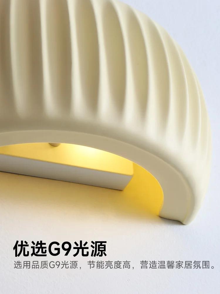 Applique murale européenne en résine pour chambre à coucher, lampe de chevet française, lampe de cou