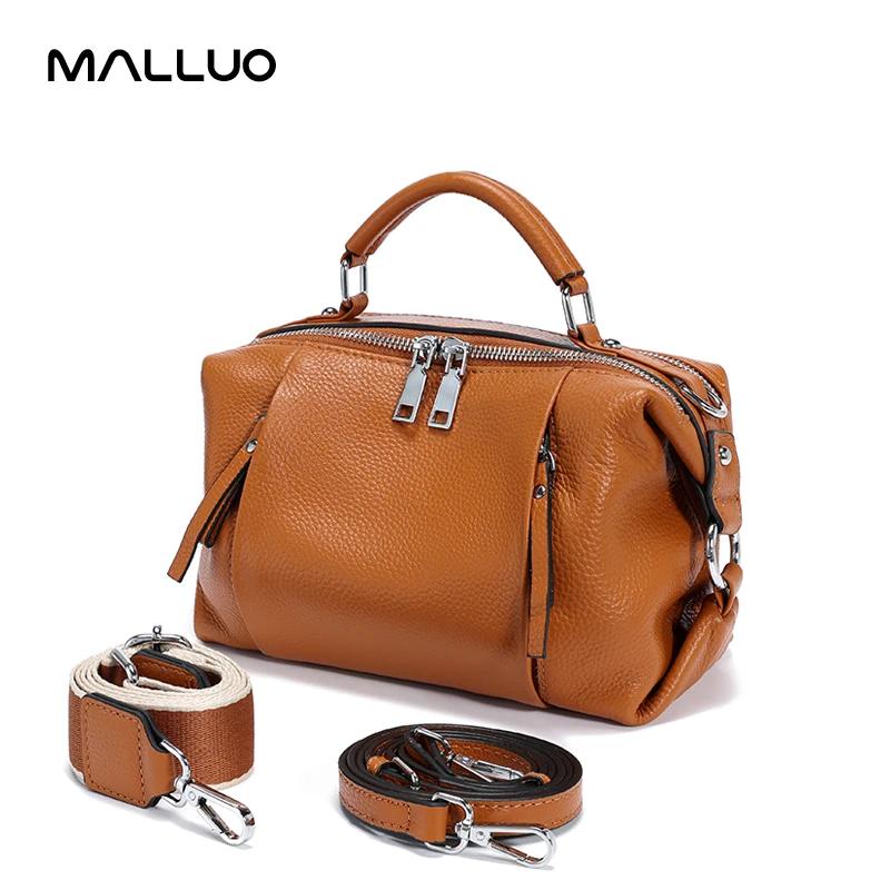 Sac à main en cuir de vachette véritable pour femme, sac à bandoulière monochrome pour femme, sac à