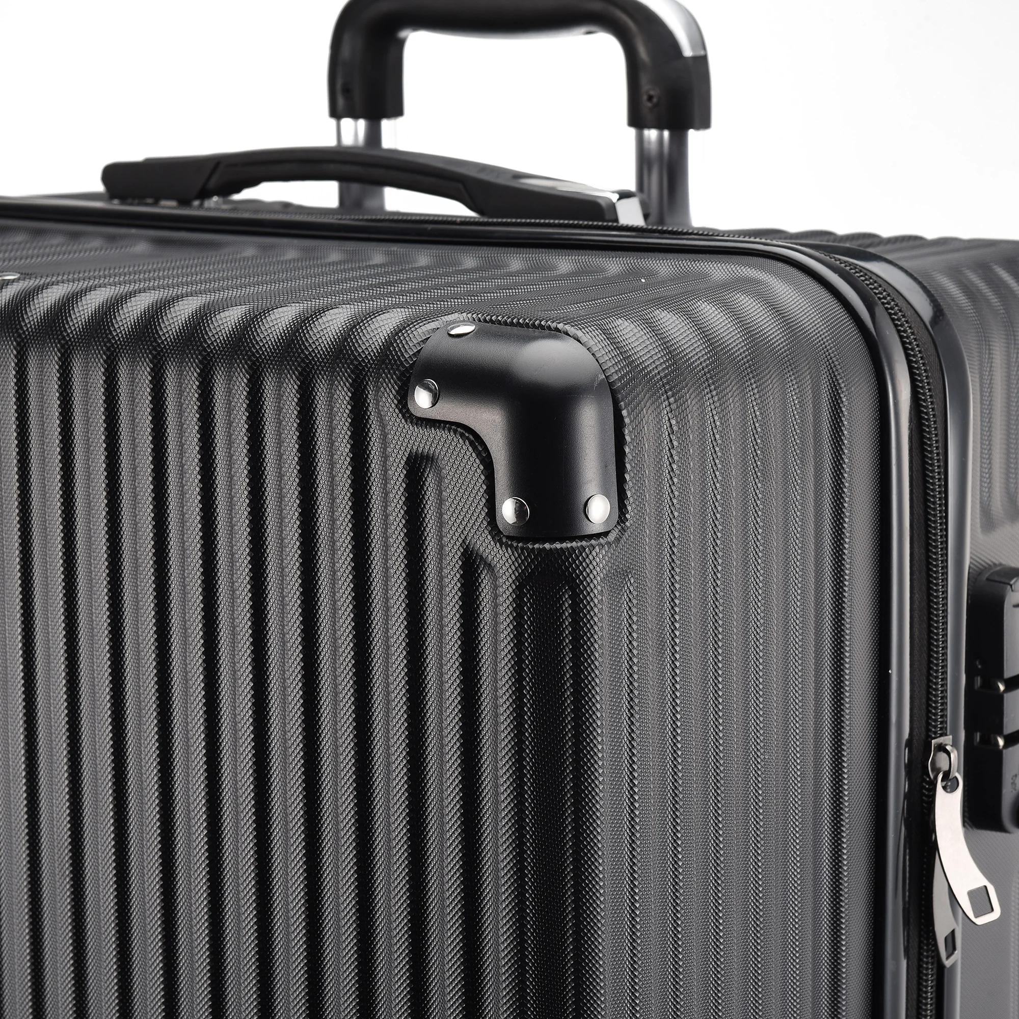Ensemble de valises Lazyspace 3 pièces, valise de voyage avec roulettes et serrure, ensembles de bag