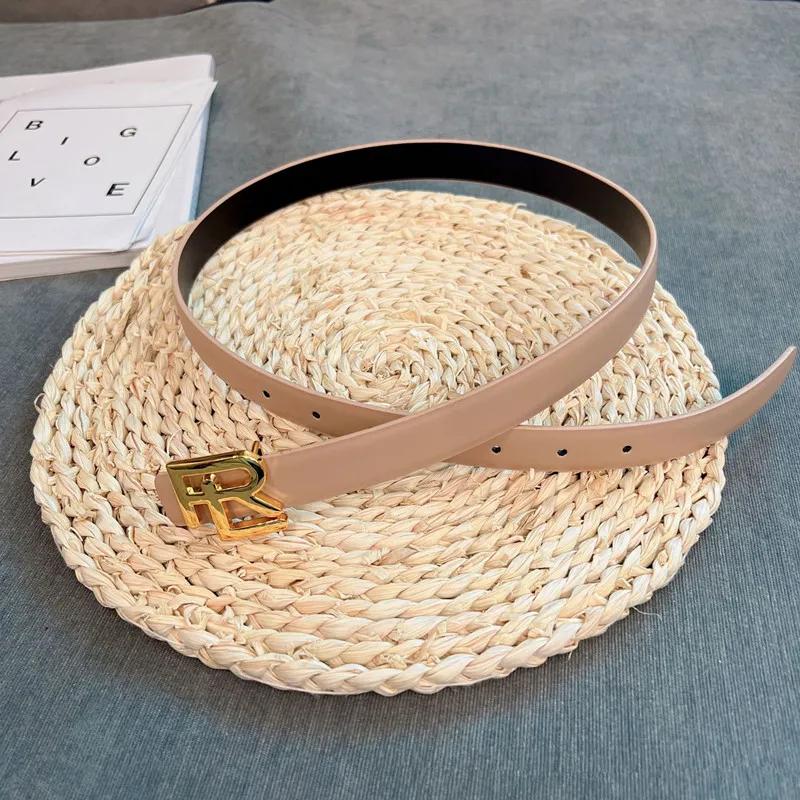 Nouvelle ceinture pour femmes ceinture à la mode femme boucle en métal ceinture pour femmes robe de