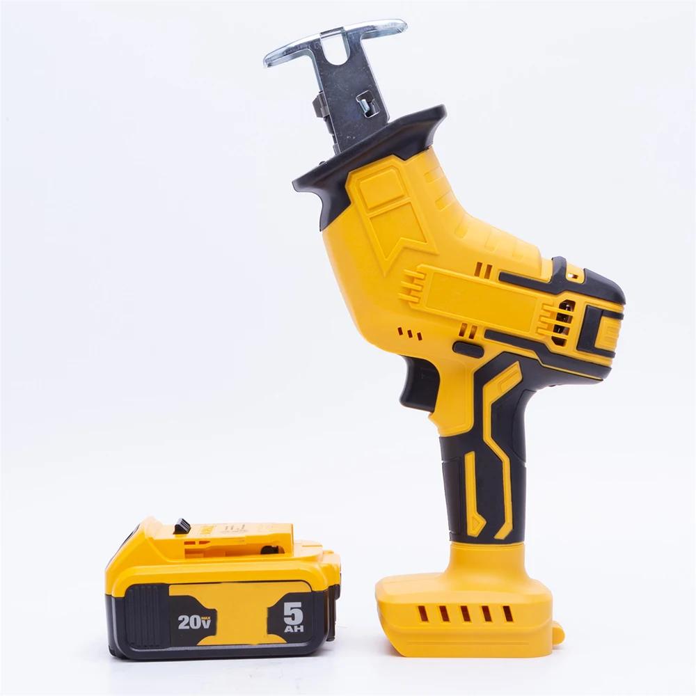 Scie alternative sans fil pour batterie au Lithium Dewalt 20V/60V, scie sabre, outils de coupe de tu