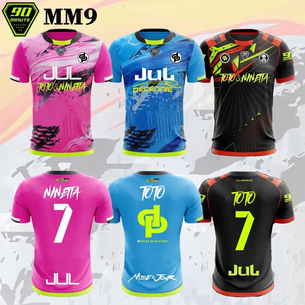 90 Minutes série MM9 JUL maillot de Football hommes été Sports de plein air maillot à séchage rapide