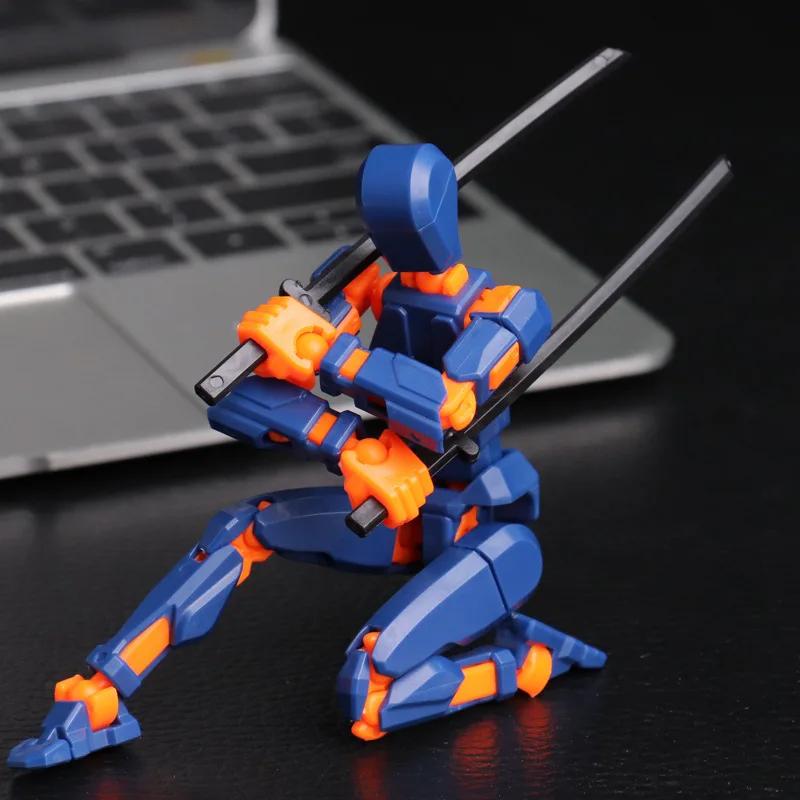 13 figurine Titan multi-articulé mobile Shapeshift Robot T13 Action Mannequin personnage et chien Fi