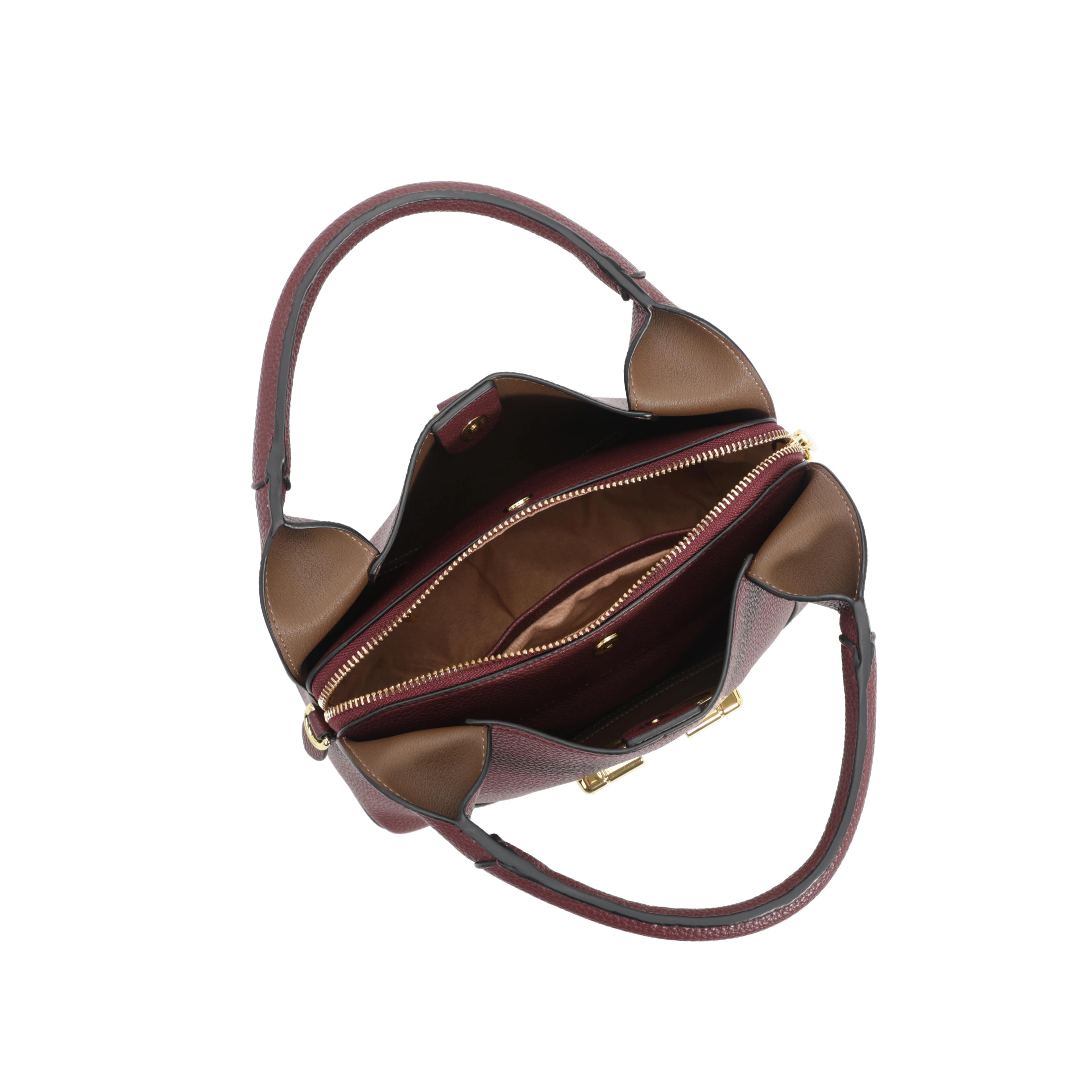 Sac à main pour femme, sac bandoulière multifonctionnel de grande capacité, en cuir PU, durable, pou