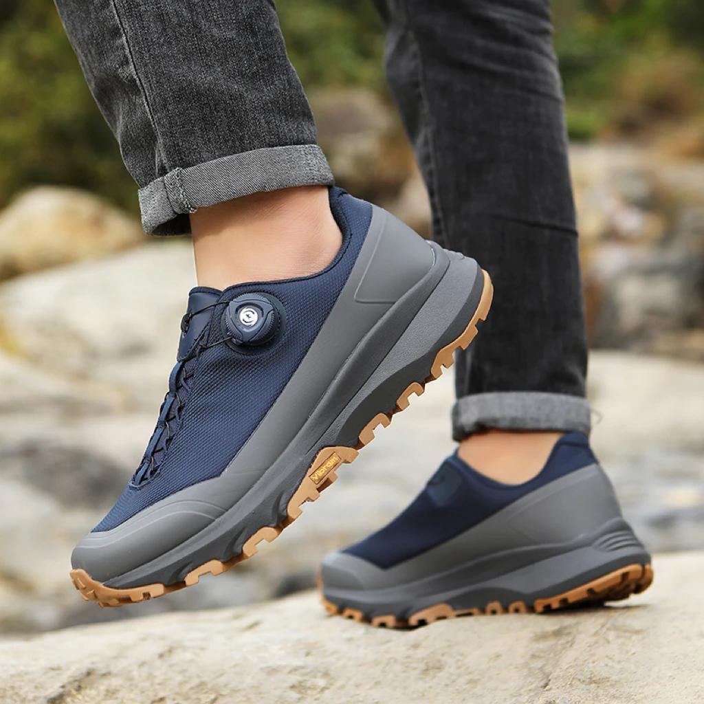 Chaussures de randonnée pour hommes, marque de haute qualité, chaussures de trekking et d'escalade,