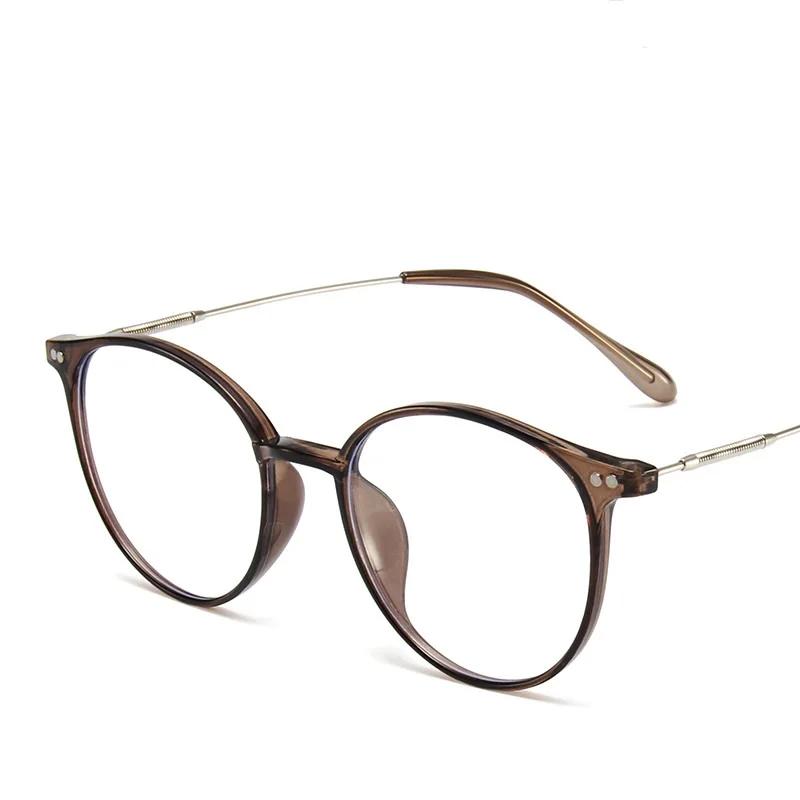 Hommes Et Femmes Ronde Anti Bleu Lunettes Ordinateur Cadre Optique Lentilles Nouvelle Arrivée 2023
