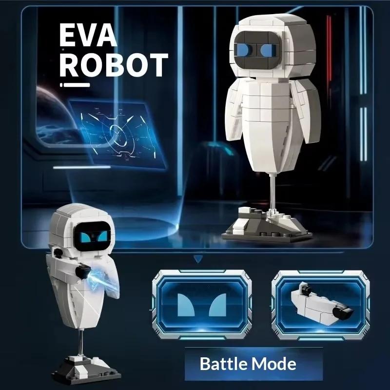 Wall.E Eve – Kit d'assemblage de Robot à petites particules, figurine d'action pour garçon, jouet éd