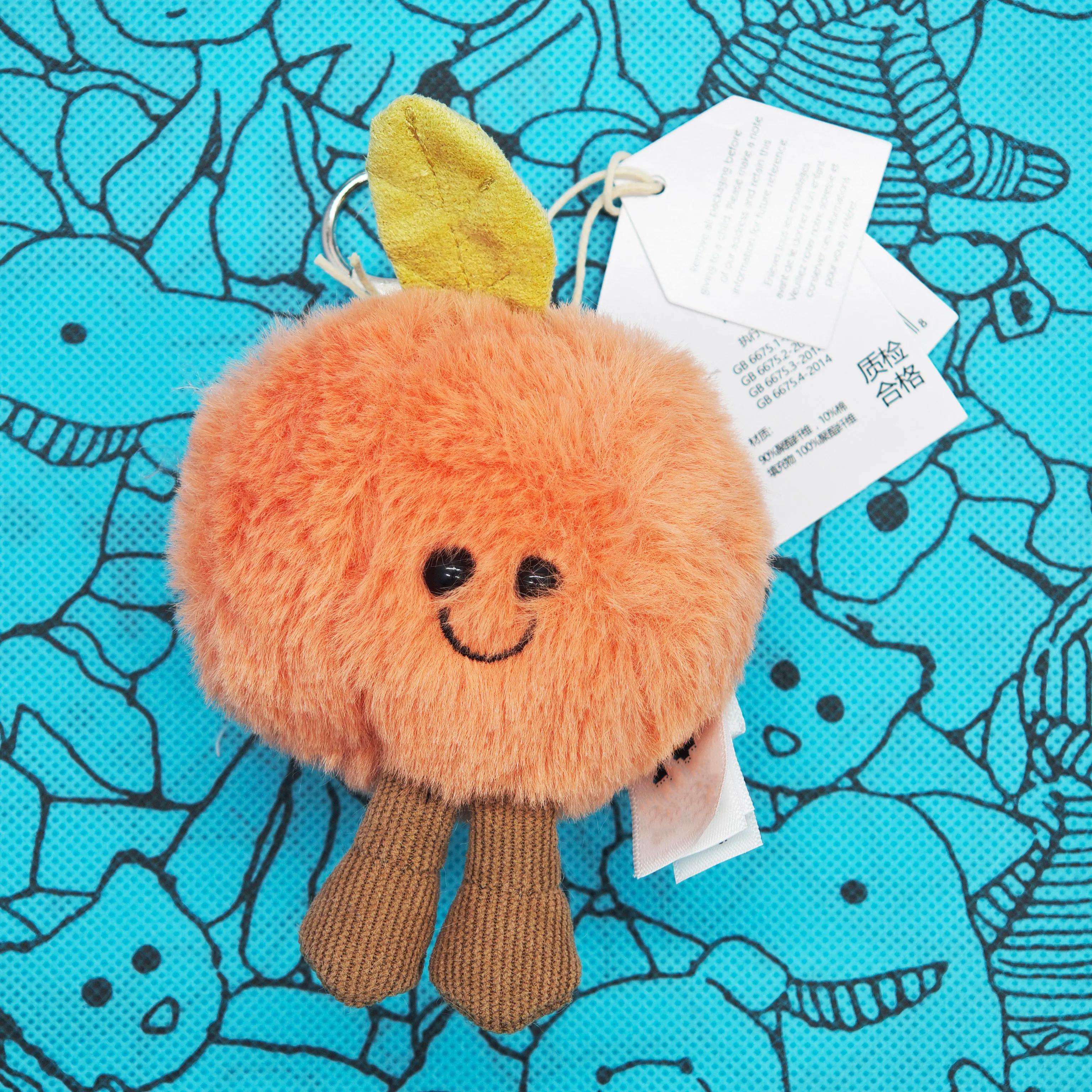 Nouveauté 2026 JC Fun Bestseller – Pendentif en peluche fruit – Raisin, Avocat, Poire, Fruit du drag