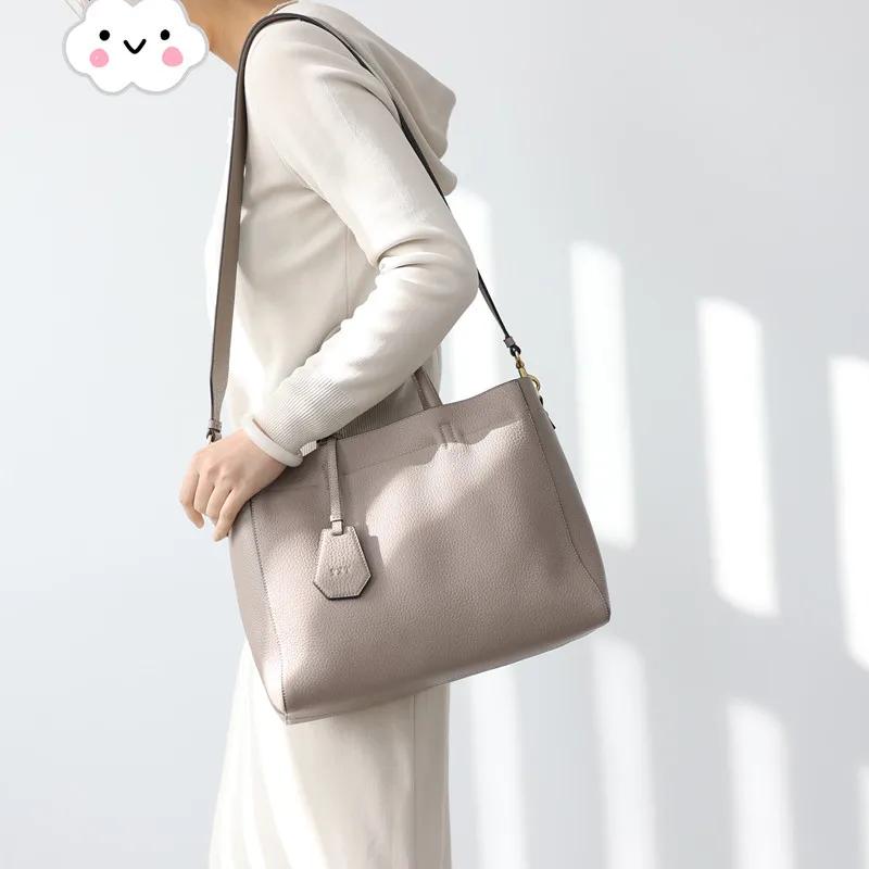 Sac à main de luxe en cuir de vachette véritable pour femme, sac messager, tempérament unique, initi