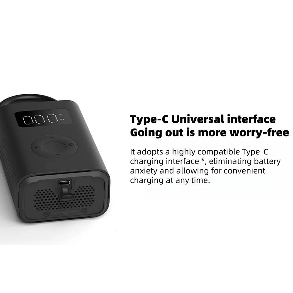 Nouveau compresseur d'air gonflable MIJIA 2D 2000mAh, pompe à air portable 2D pour vélo, voiture, mo