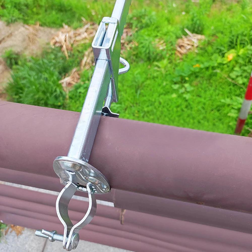 Pince de Parasol de plage en métal Durable, 328x92x50mm, résistant à la rouille, support de Parasol,