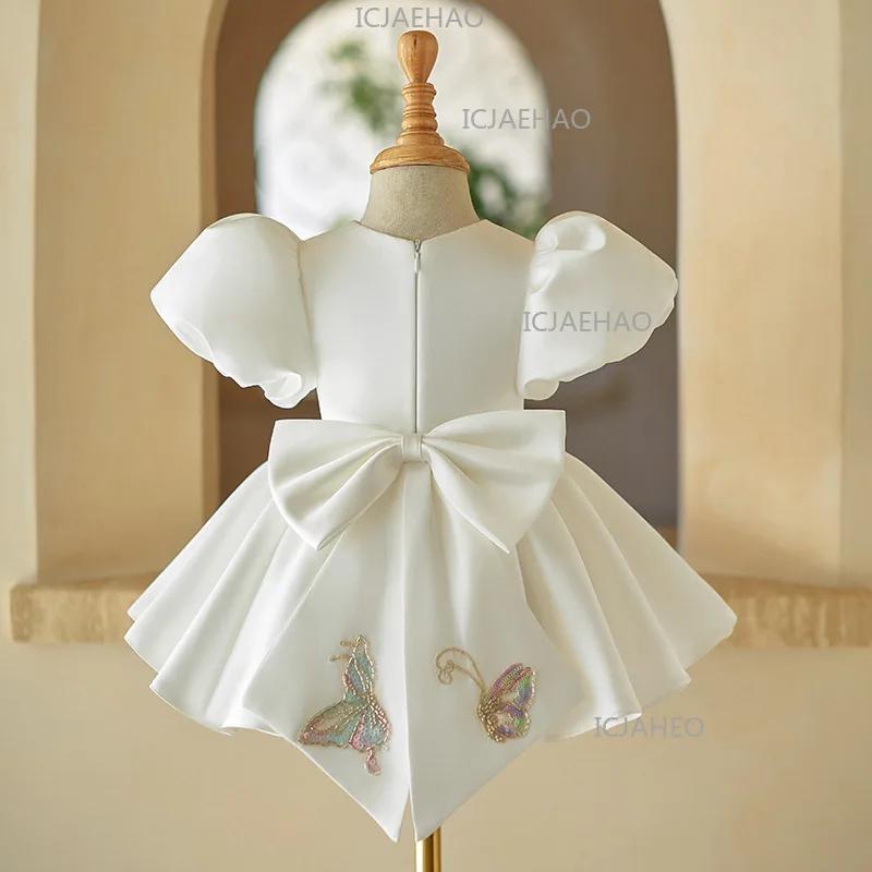 Robe de princesse pour bébé fille, tenue de fête d'anniversaire, robe de demoiselle d'honneur pour e
