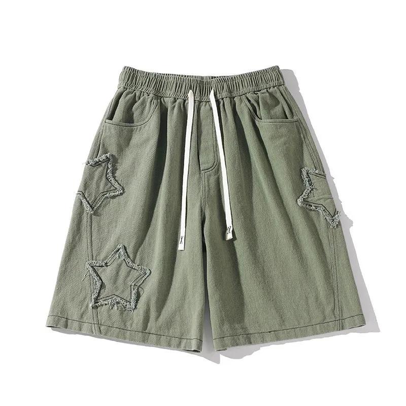 Goals Gym Short pour homme, Vintage, Simple, Été, Loisirs, Ulzzang Streetwear, Chic, At Star Patchwo