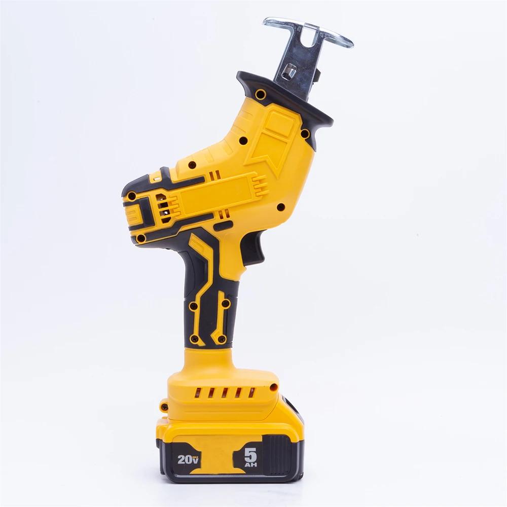 Scie alternative sans fil pour batterie au Lithium Dewalt 20V/60V, scie sabre, outils de coupe de tu
