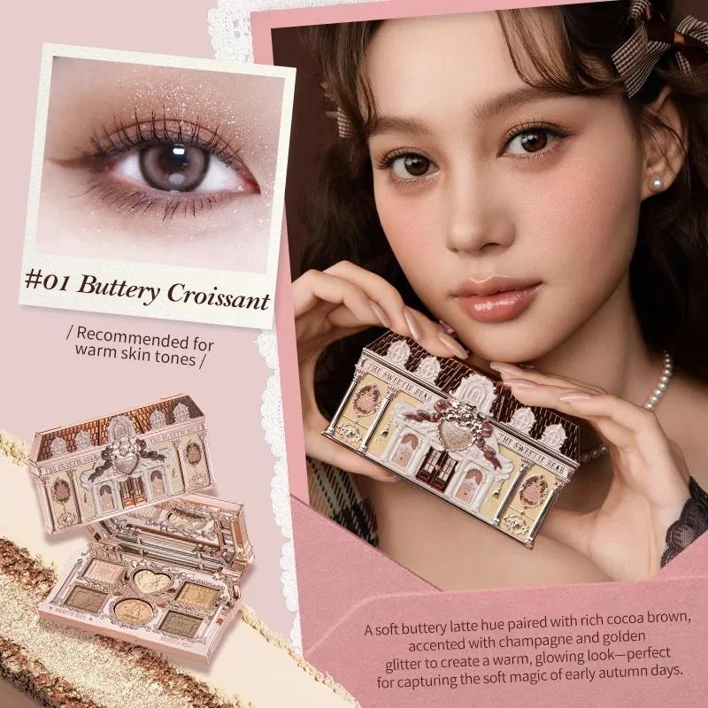 Flower Knows SWEETIE BEAR Palette de maquillage pour les yeux hautement pigmentée ombres à paupières