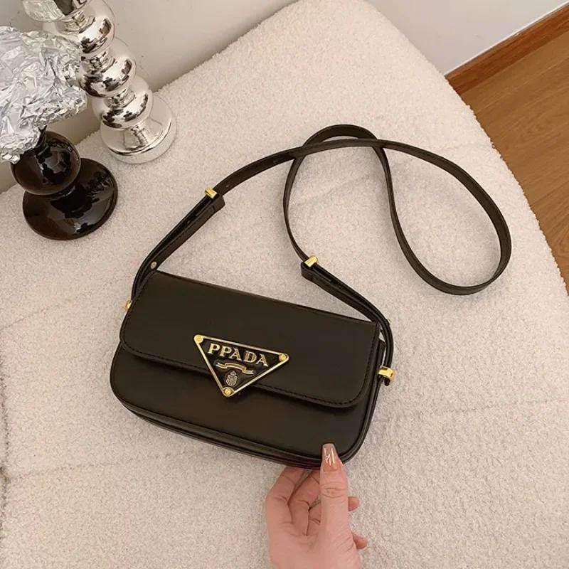 Sac bandoulière vintage élégant grande capacité pour femme, design de niche, décontracté, pour le sh