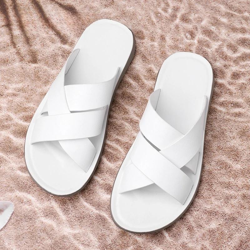 Chaussures d'été décontractées pour hommes, vente chaude, sandales élégantes pour hommes, demi-chaus