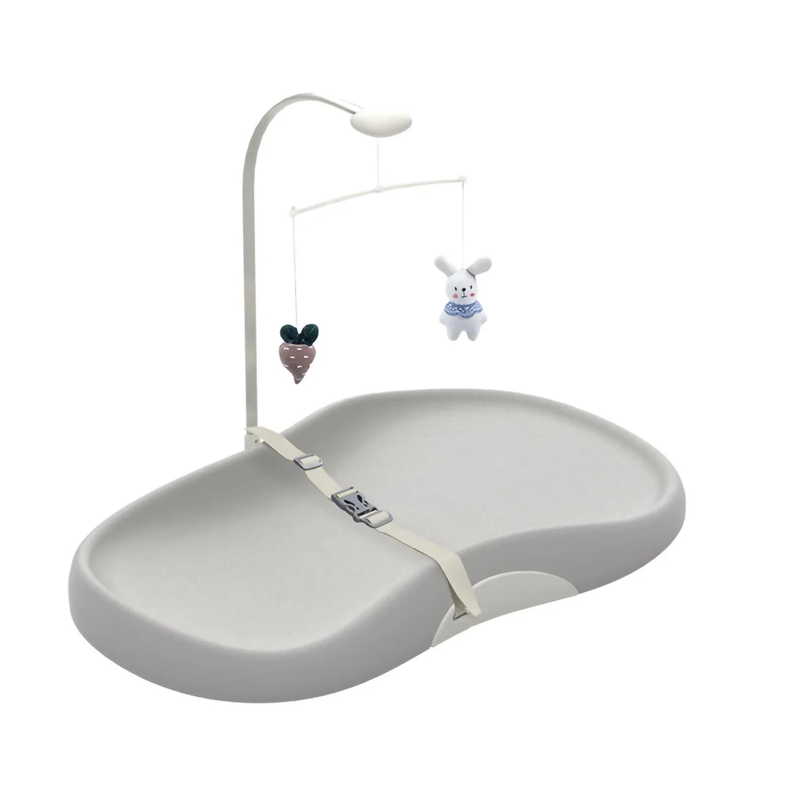 Matelas à langer profilé antidérapant - Conception nettoyante pour table à langer pépinière bébé